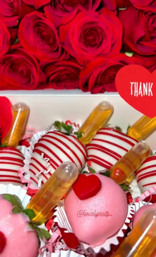 1/2 Dozen Infused Strawberries 🍓